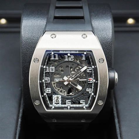 Richard Mille RM 010 White Gold Openworked Dial 48mm Full 